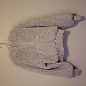 ALO Yoga Gray Teddy Jacket